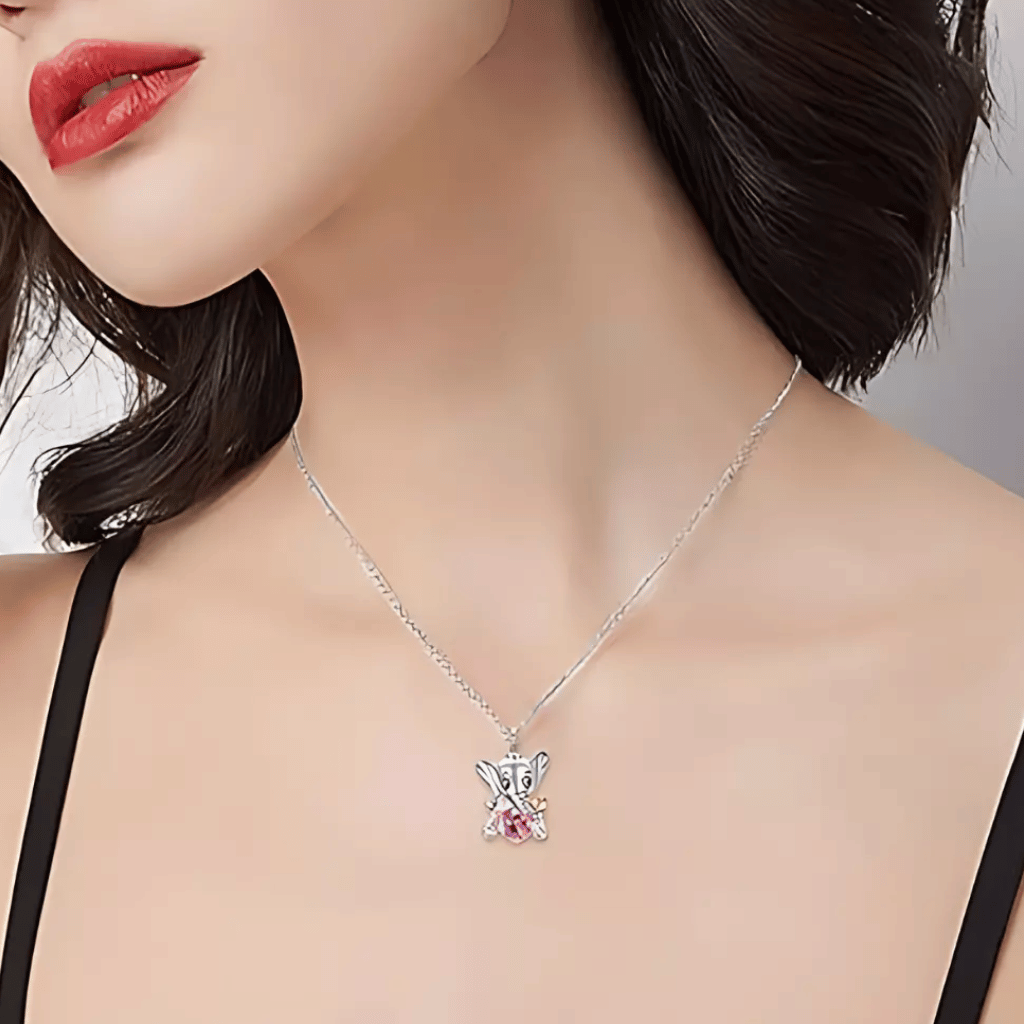 Baby Elephant Cremation Pendant