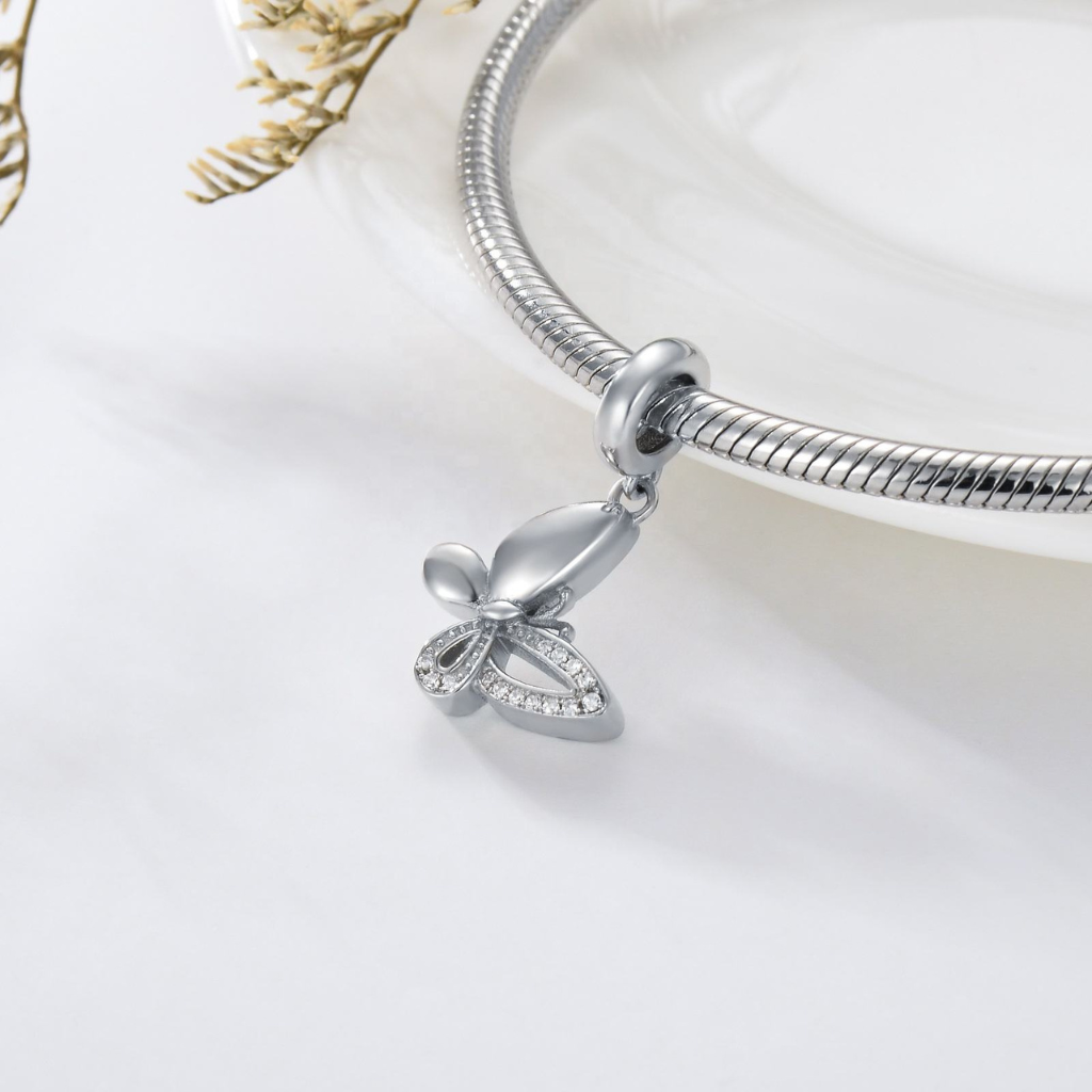 Winged Charm Cremation Charm
