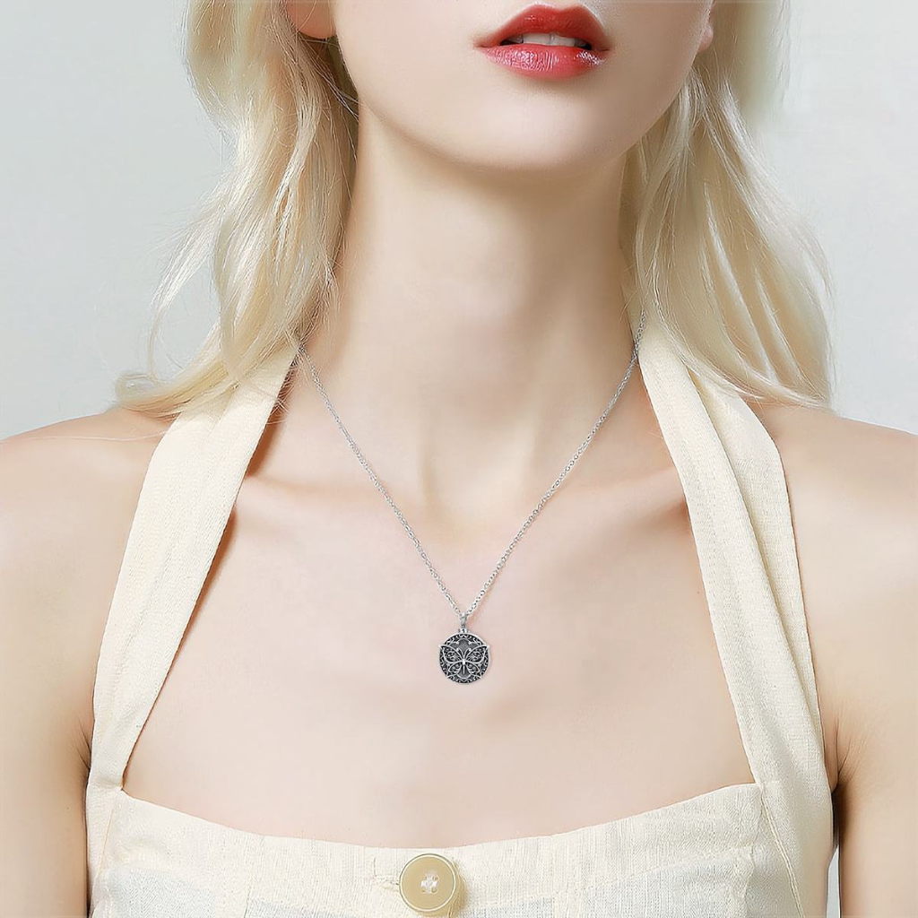 Whispering Wings Cremation Pendant
