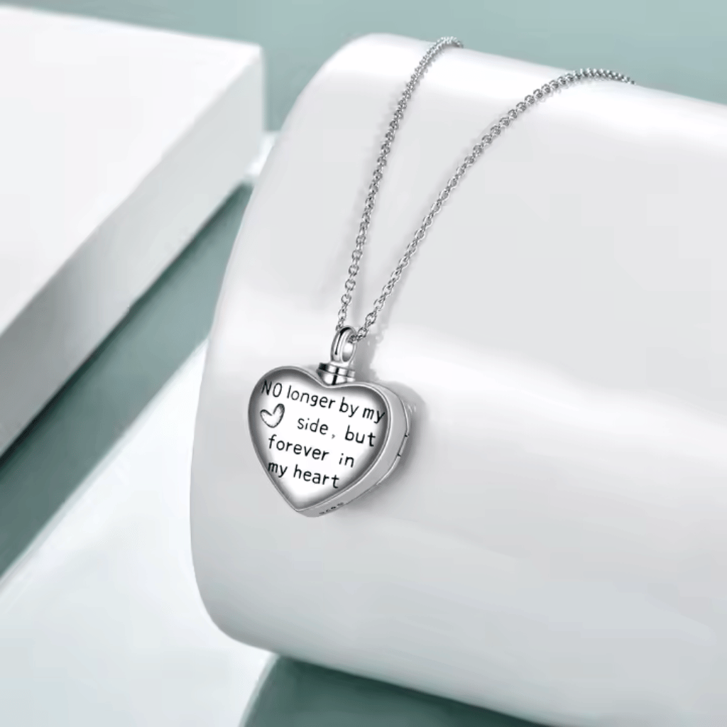 Crystal Paw Cremation Locket