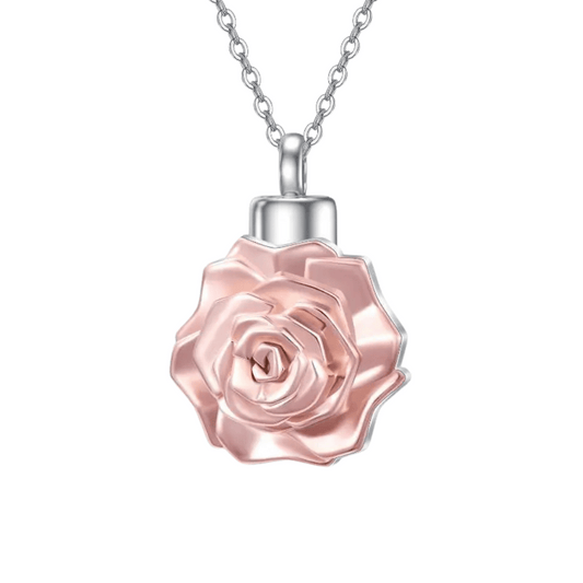 Timeless Rose Cremation Necklace