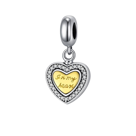 Keepsake Heart Cremation Charm
