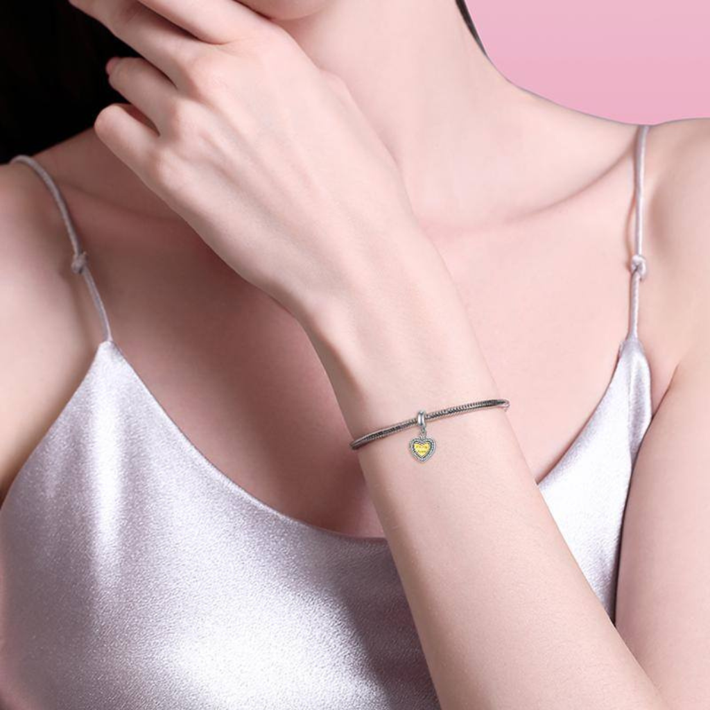 Keepsake Heart Cremation Charm