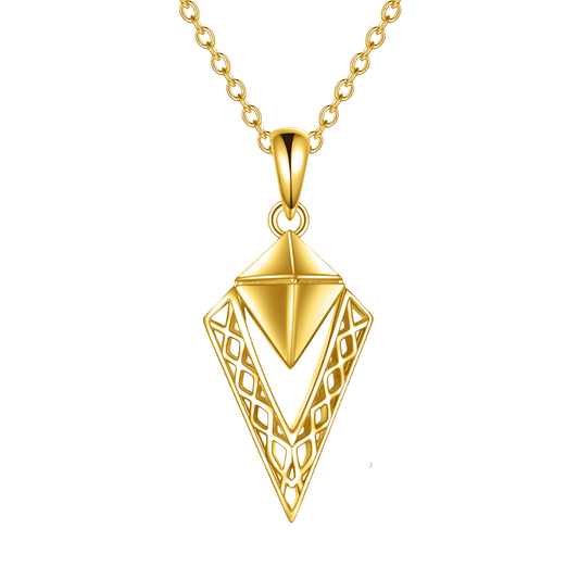 Infinite Love Gold Vermeil Cremation Pendant