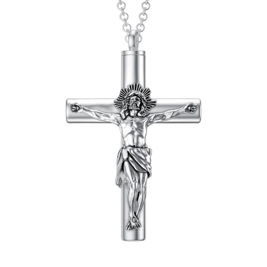 Divine Christ Cremation Necklace