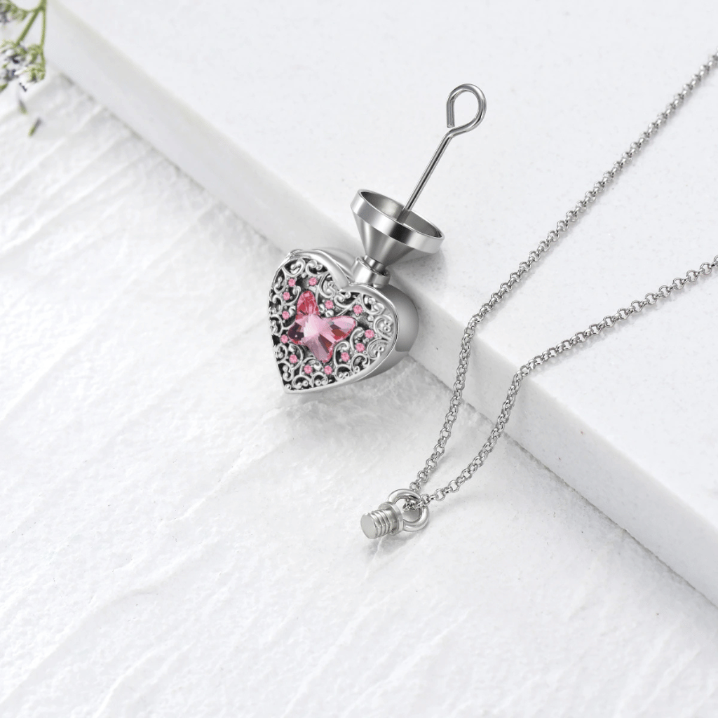Lavender Beauty Cremation Locket