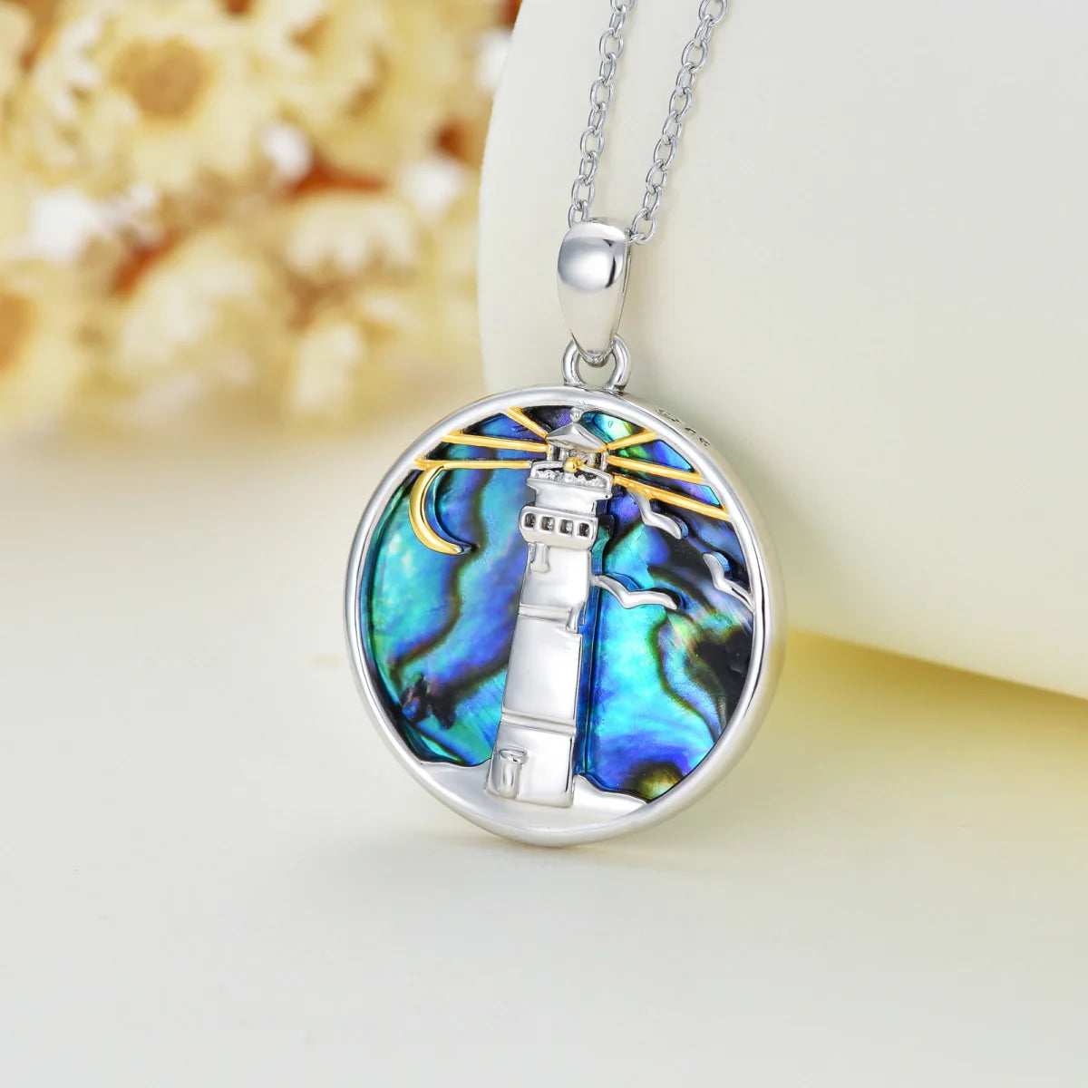 Lighthouse Guidance Cremation Necklace