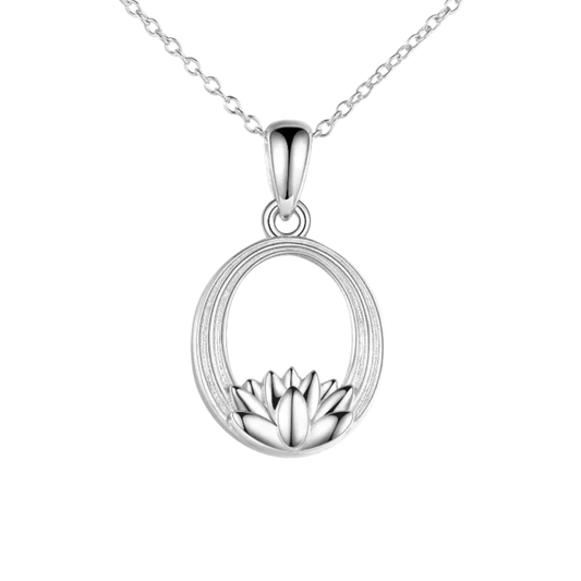 Lotus Blossom Cremation Necklace