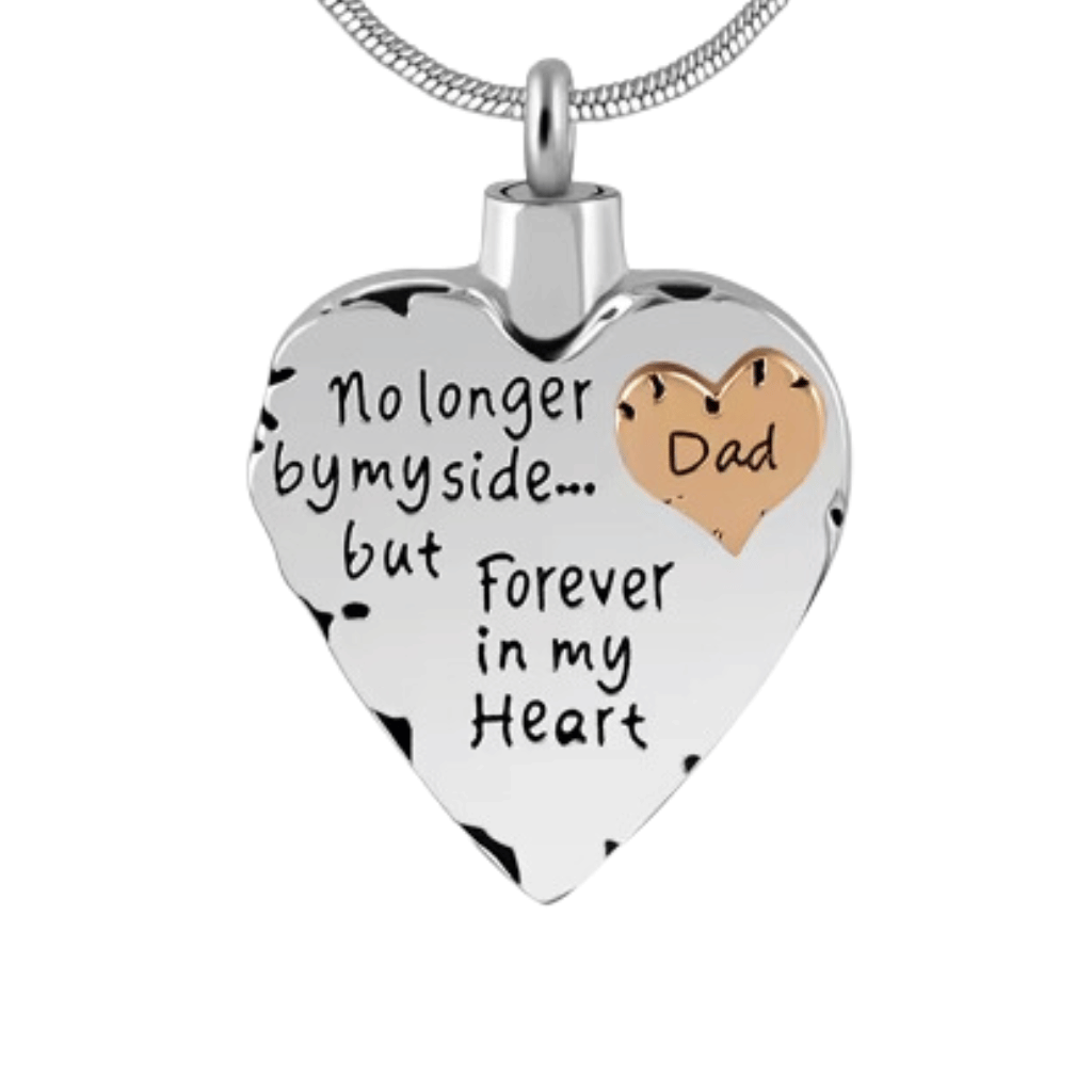 Treasured Dad Cremation Pendant – Eternal Jewellery