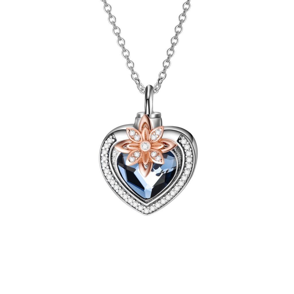 Oceans Petal Cremation Pendant