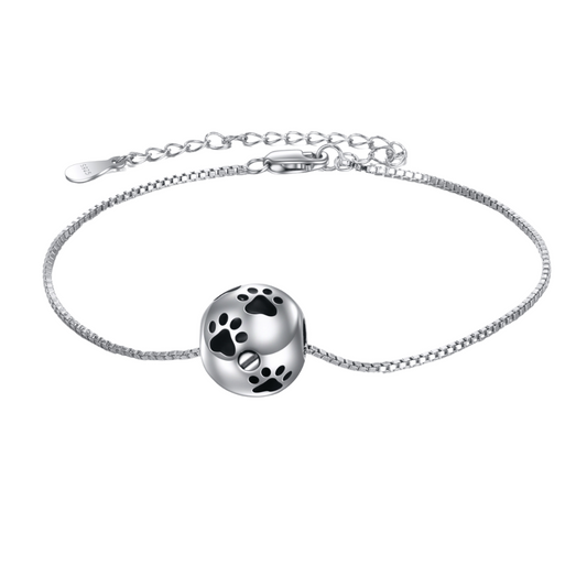 Cherished Paw Cremation Bracelet