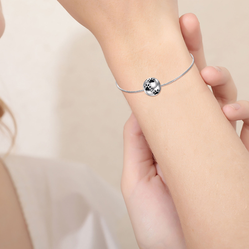Cherished Paw Cremation Bracelet