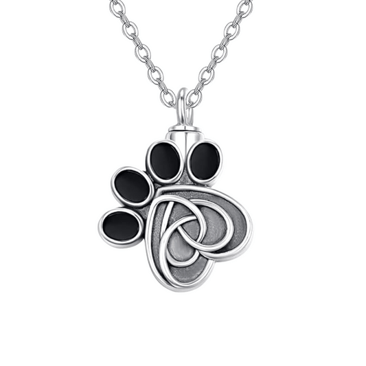 Runic Paw Cremation Pendant