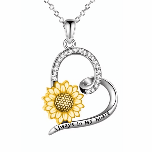 Sunlit Bloom Cremation Pendant