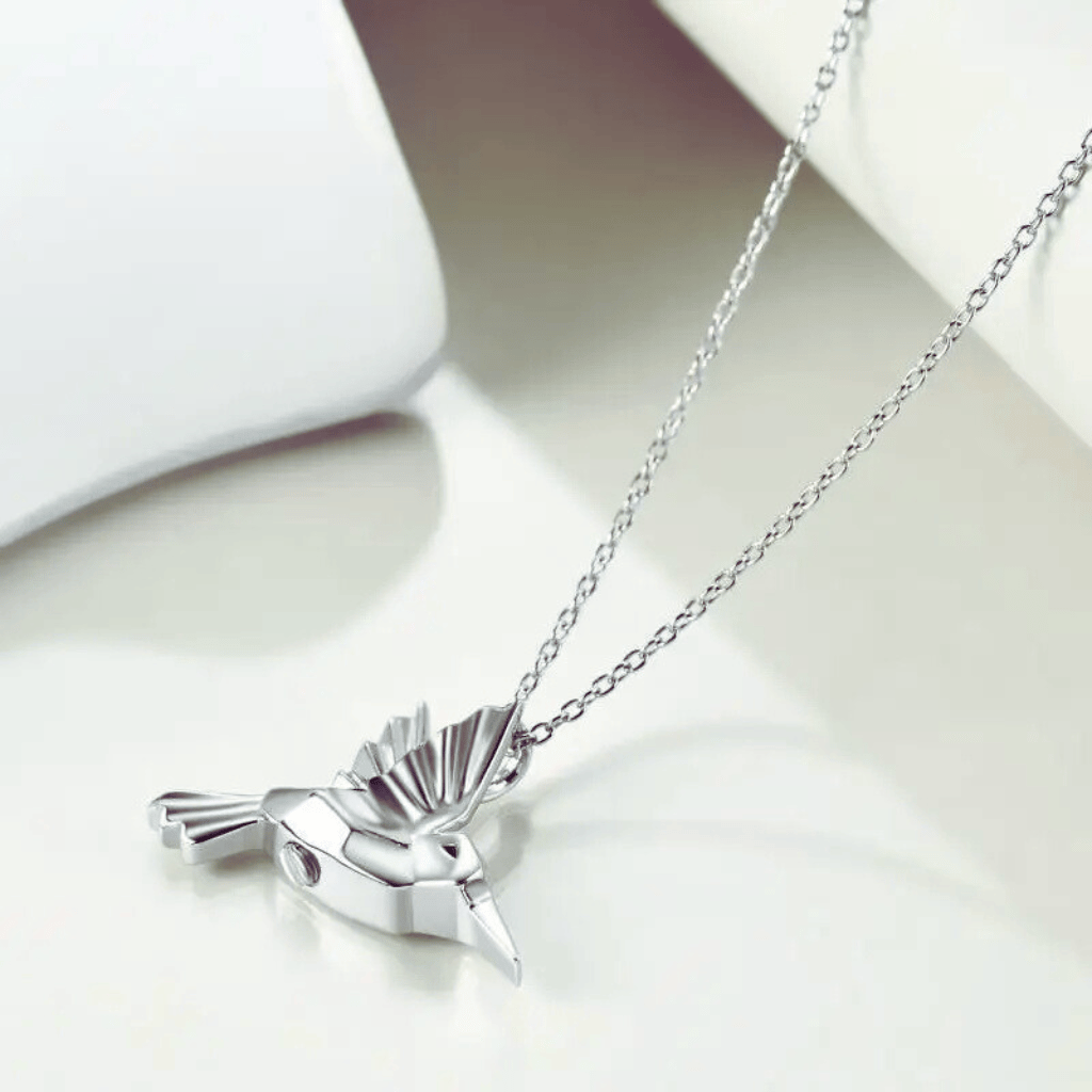 Ascending Wings Cremation Necklace