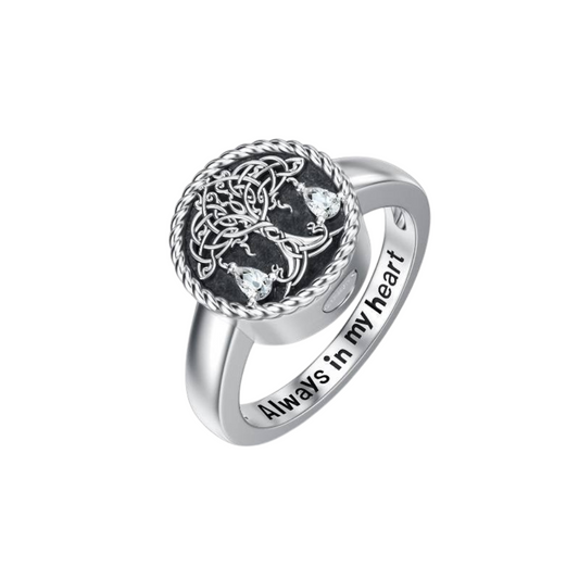 Sacred Roots Cremation Ring