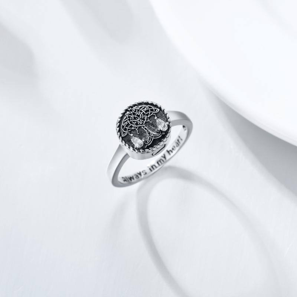 Sacred Roots Cremation Ring