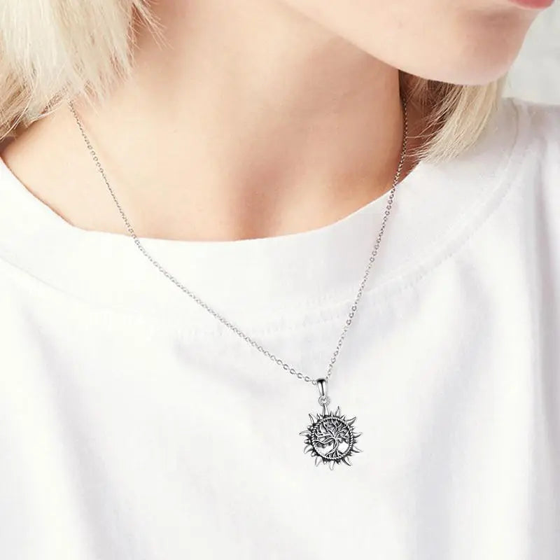 Trees Zenith Cremation Necklace