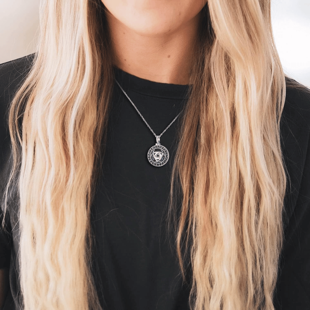 Runic Echoes Cremation Necklace