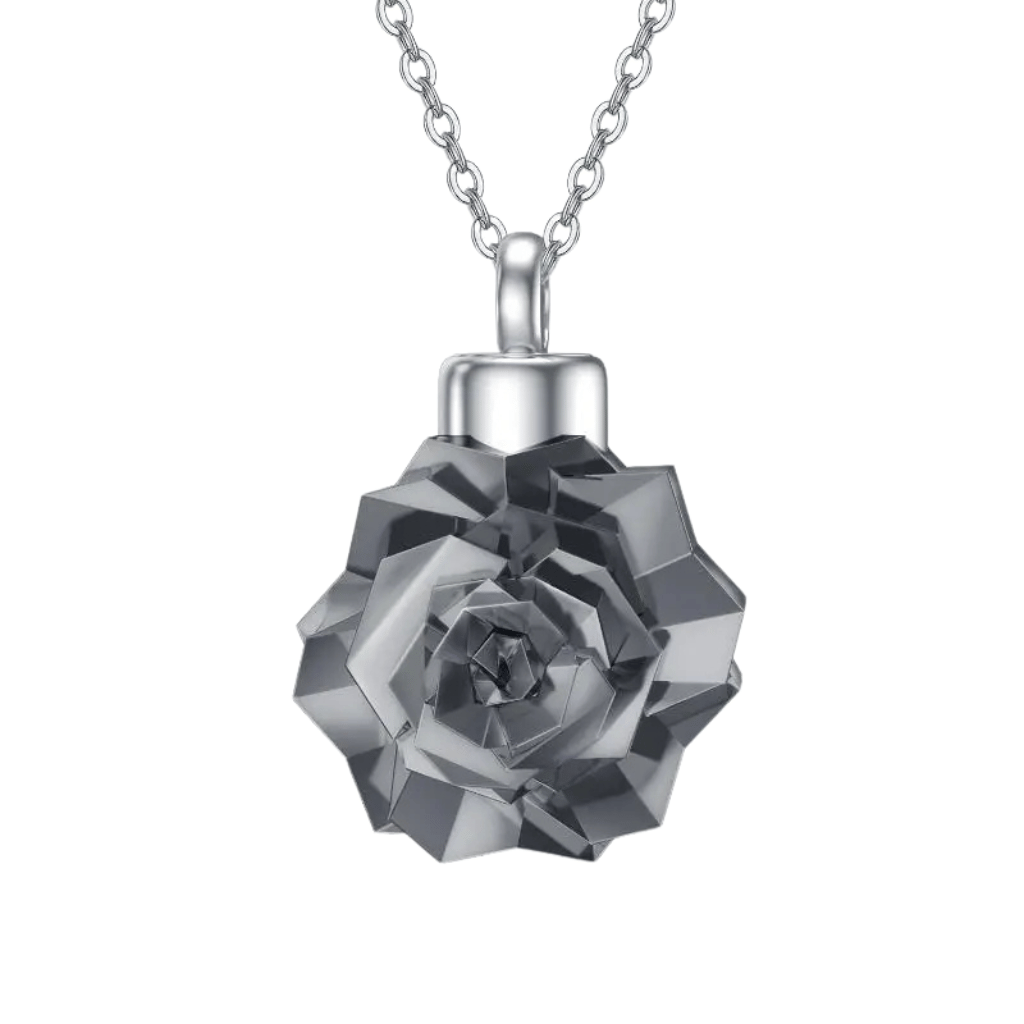Umbral Rose Cremation Necklace