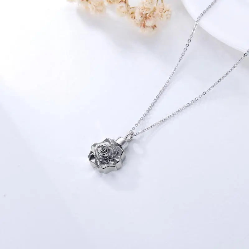 Umbral Rose Cremation Necklace