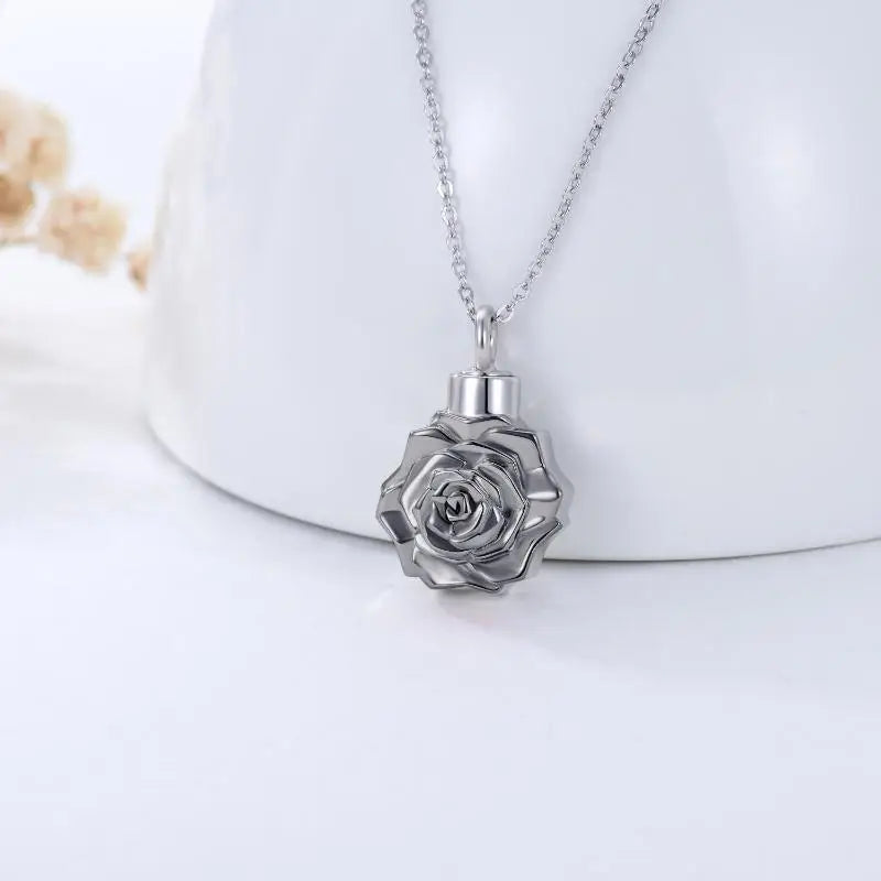 Umbral Rose Cremation Necklace
