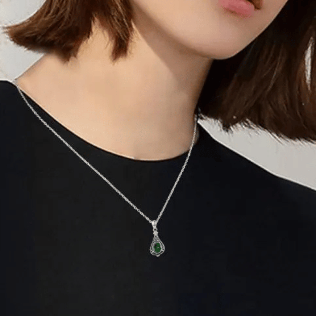 Verdant Touch Cremation Necklace