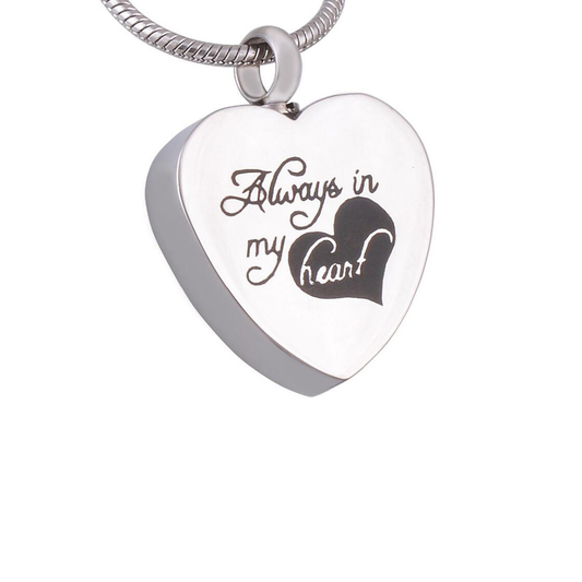 Perpetual Heart Cremation Pendant