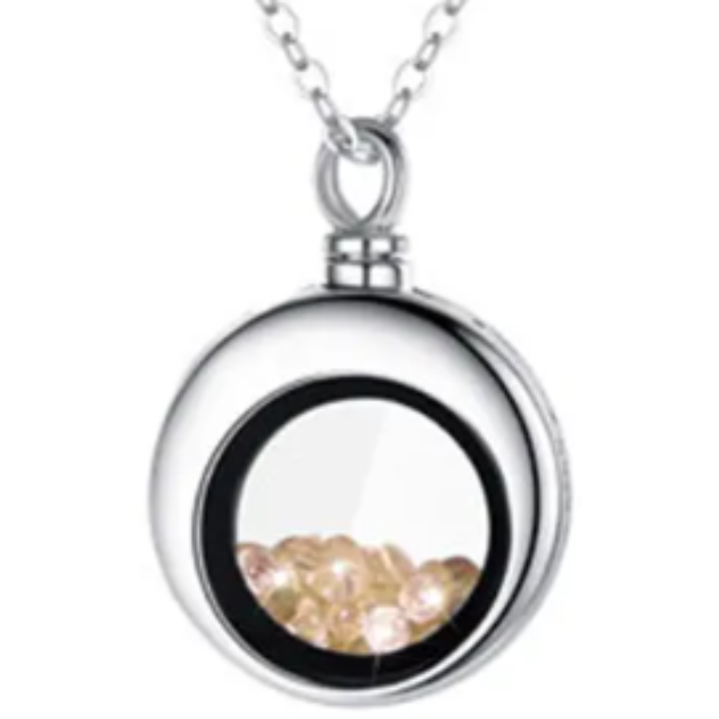 Courageous Aura Cremation Necklace