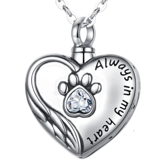 Memory Paw Cremation Pendant
