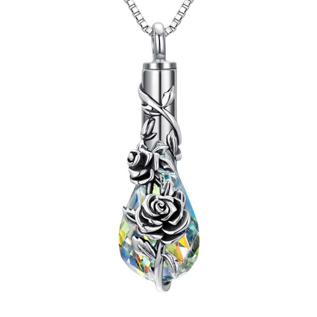 Floral Legacy Cremation Necklace