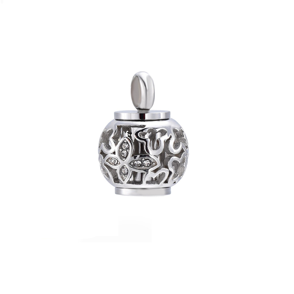 Guardians Memory Silver Cremation Pendant