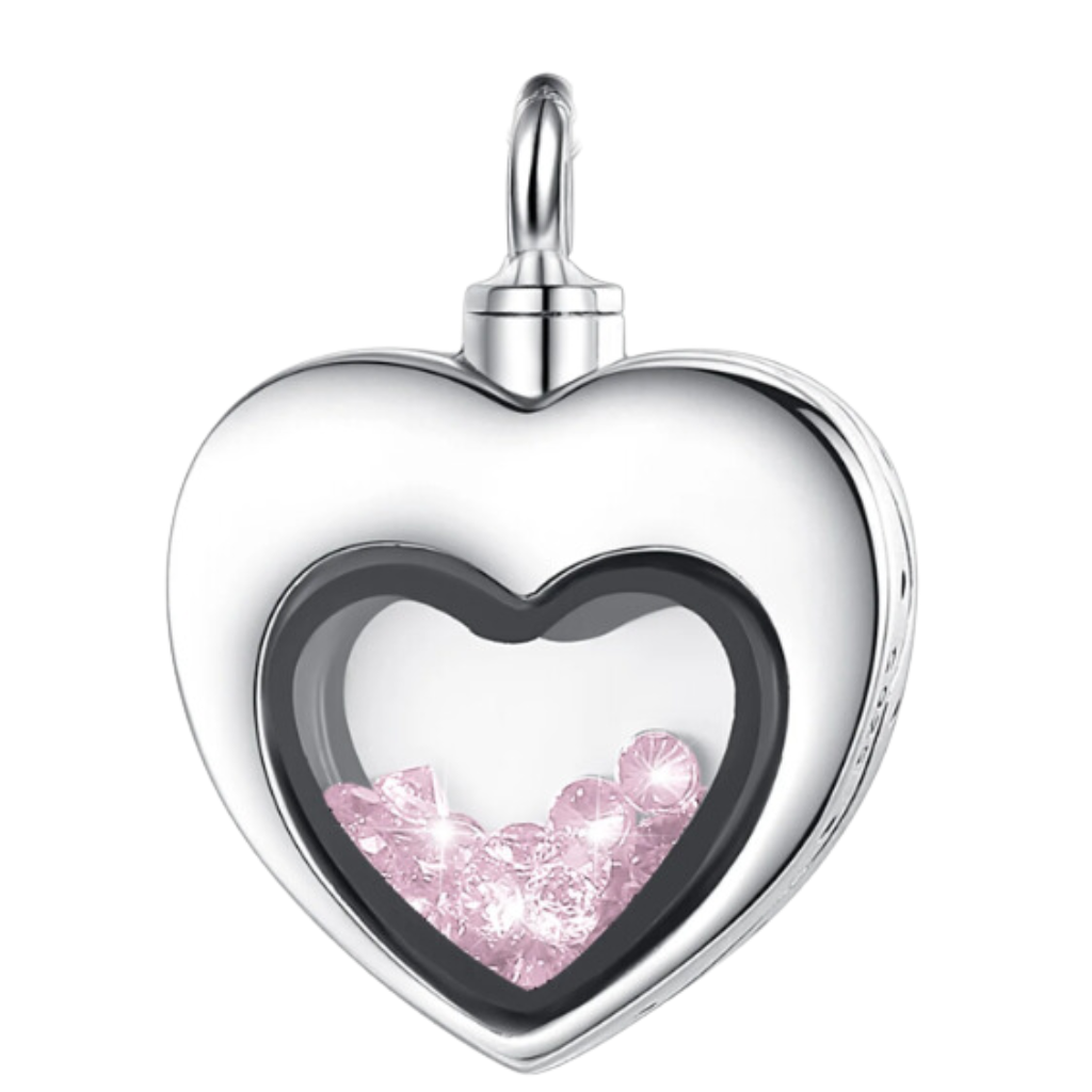 Hearts Of Bravery Cremation Pendant