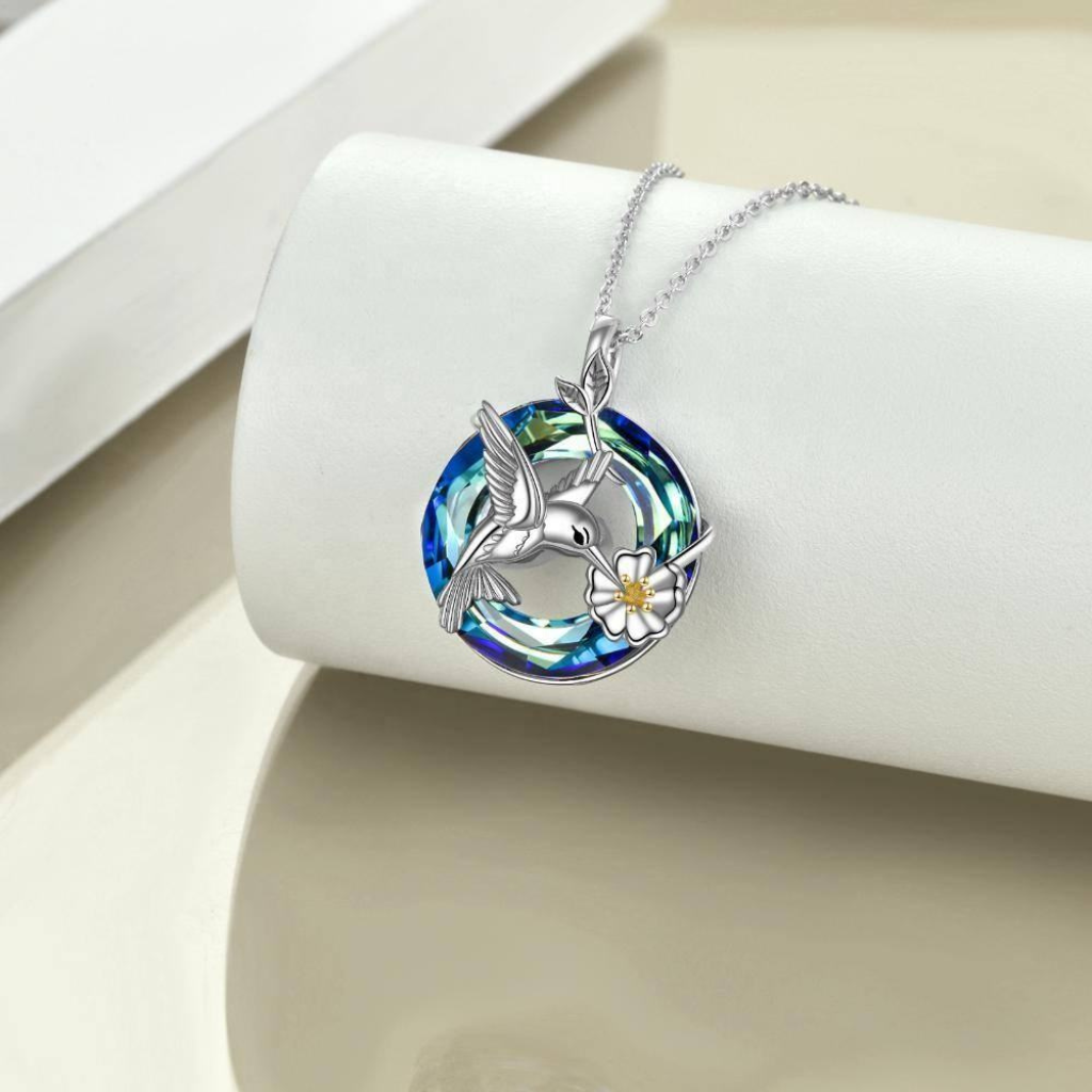 Hummingbird Grace Cremation Pendant