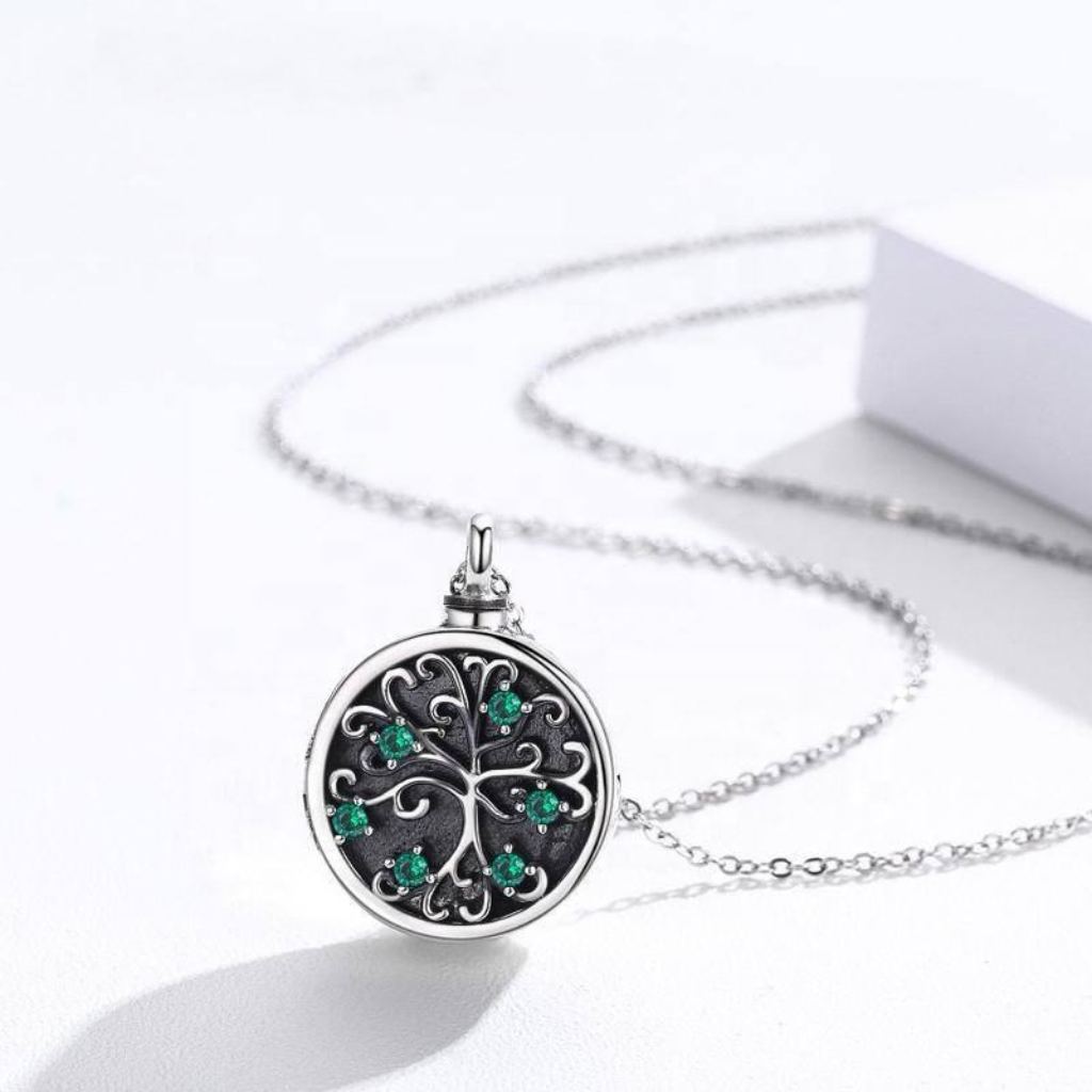 Comforting Vines Cremation Locket