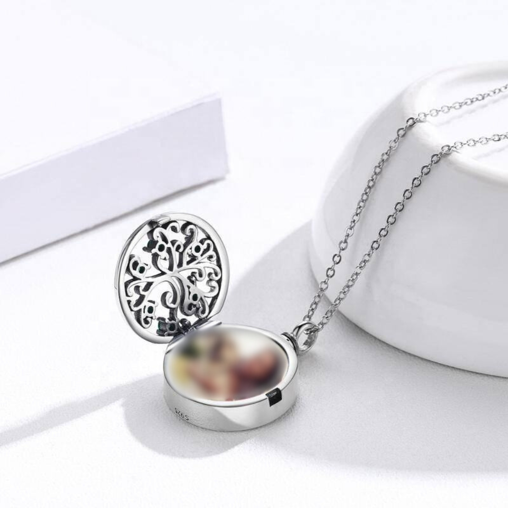 Comforting Vines Cremation Locket