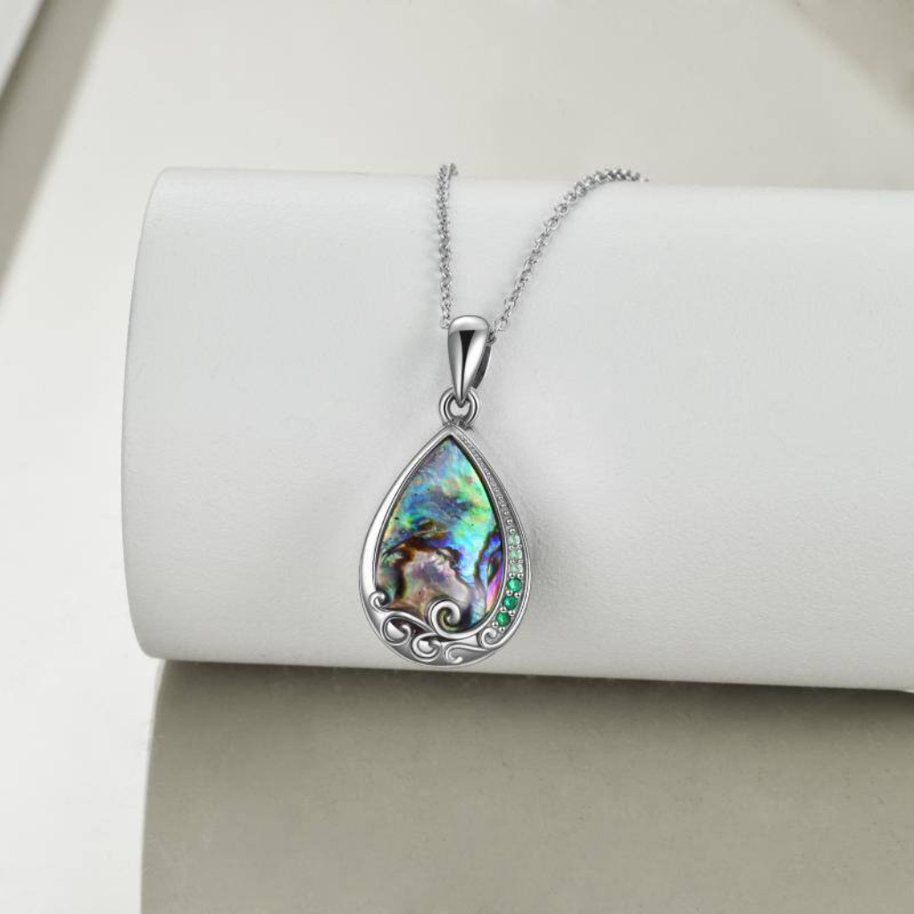 Aurora Opal Cremation Pendant