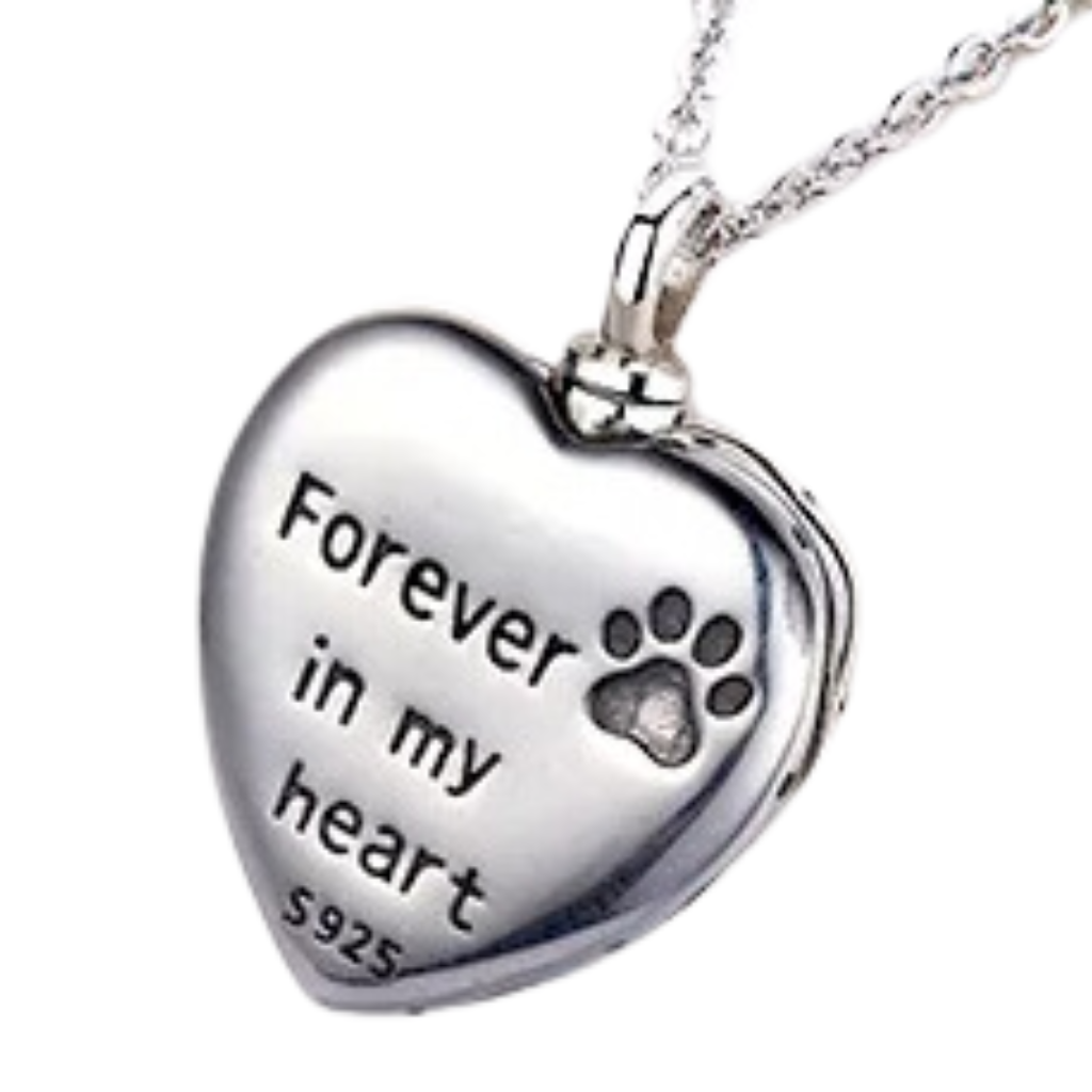 Gilded Paw Cremation Pendant