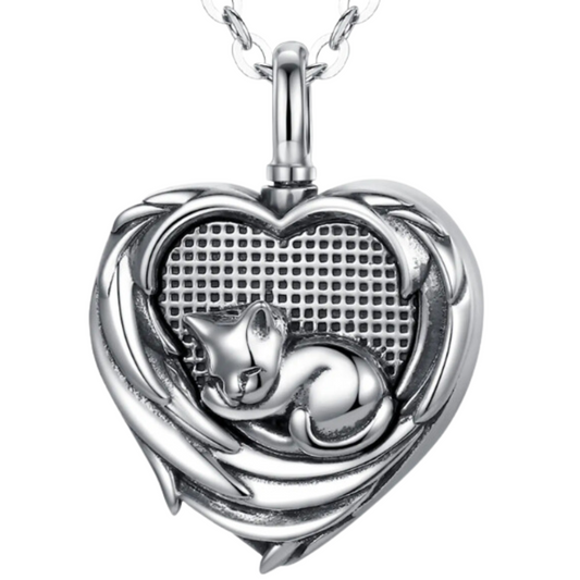 Kitty Dreams Cremation Necklace