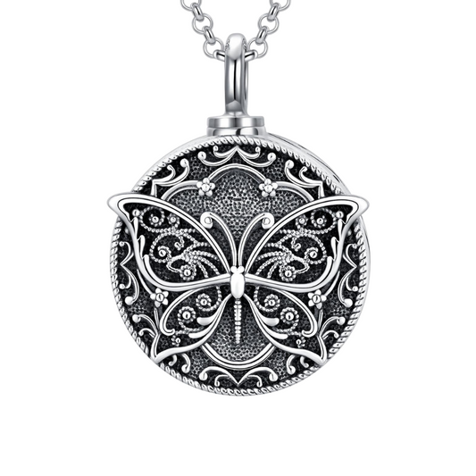 Whispering Wings Cremation Pendant