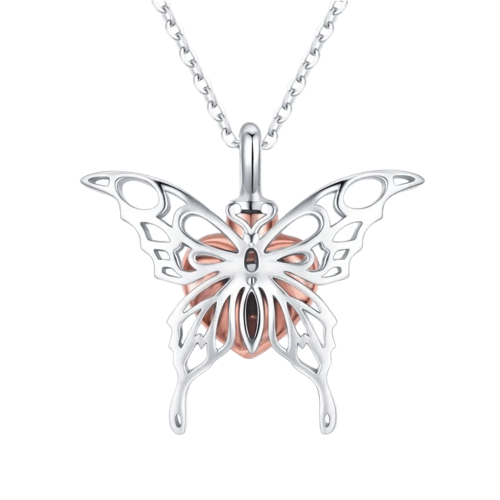 Butterfly Wisp Cremation Pendant