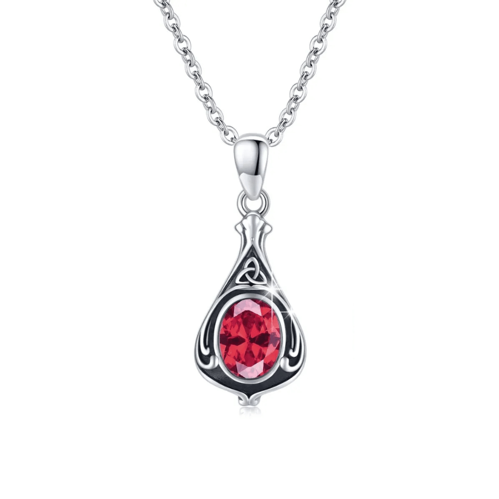 Carmine Cremation Necklace