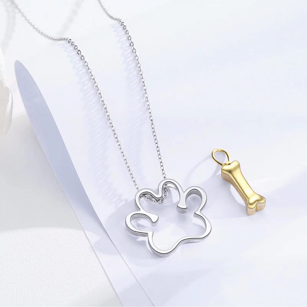 Doggy Bone Cremation Necklace