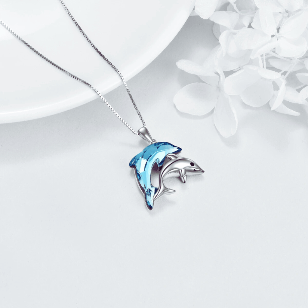 Dolphin Grace Cremation Pendant