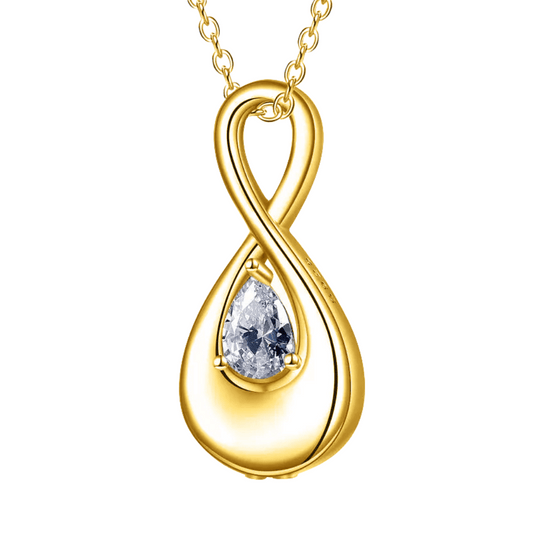 Infinite Love Vermeil Cremation Pendant