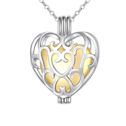 Loving Heart Cremation Necklace