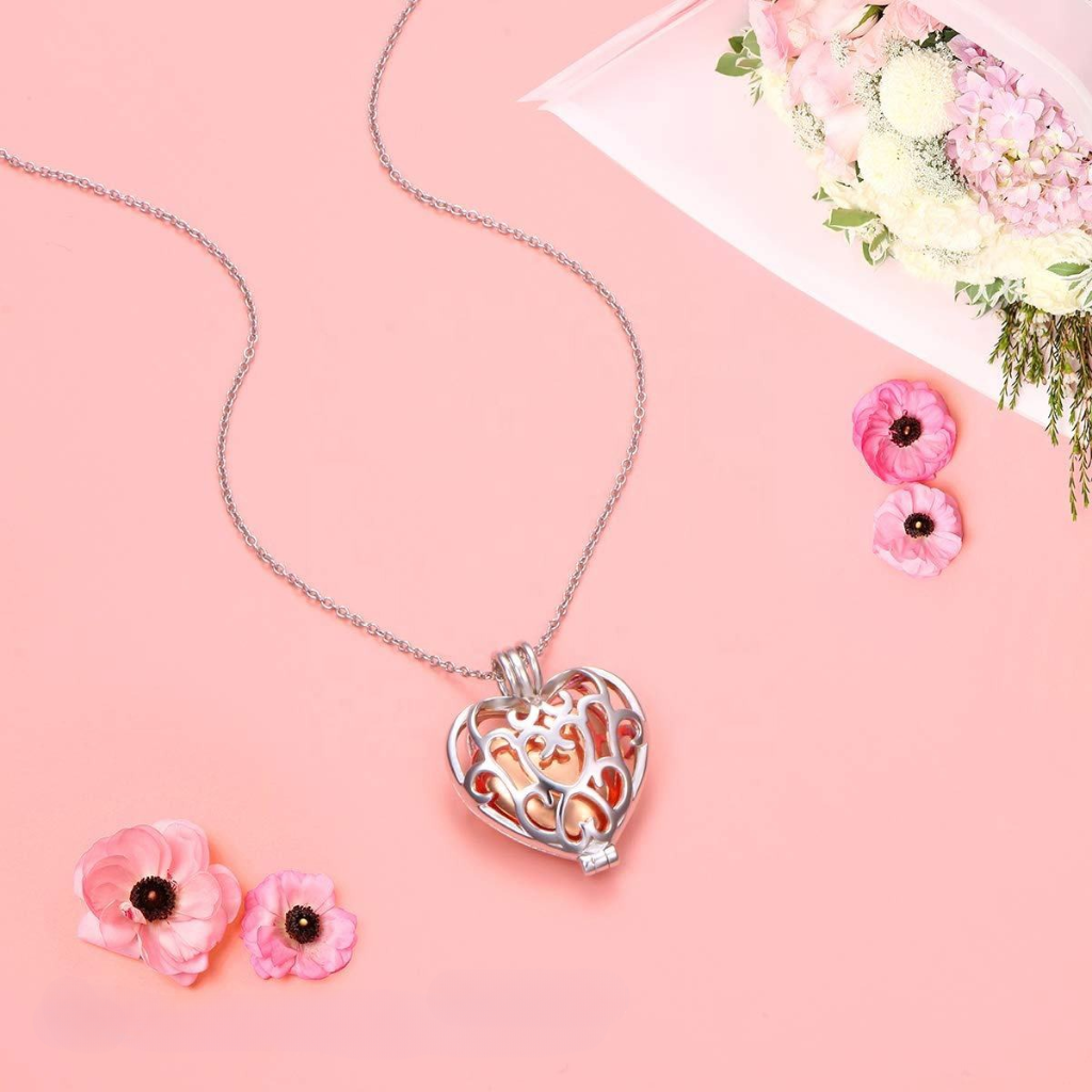 Loving Heart Cremation Necklace