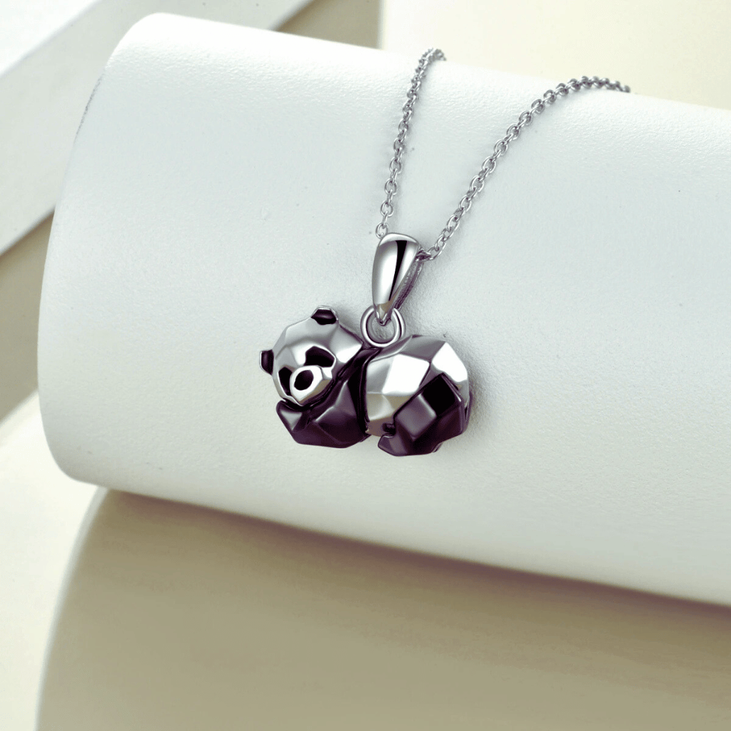 Gentle Panda Cremation Pendant