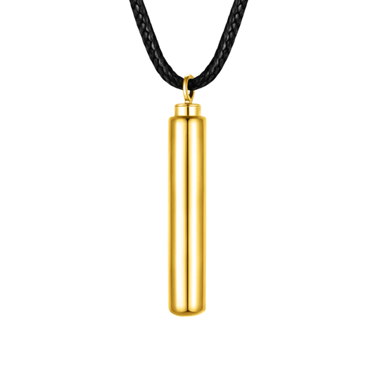 Serenity Gold Vermeil Cremation Necklace