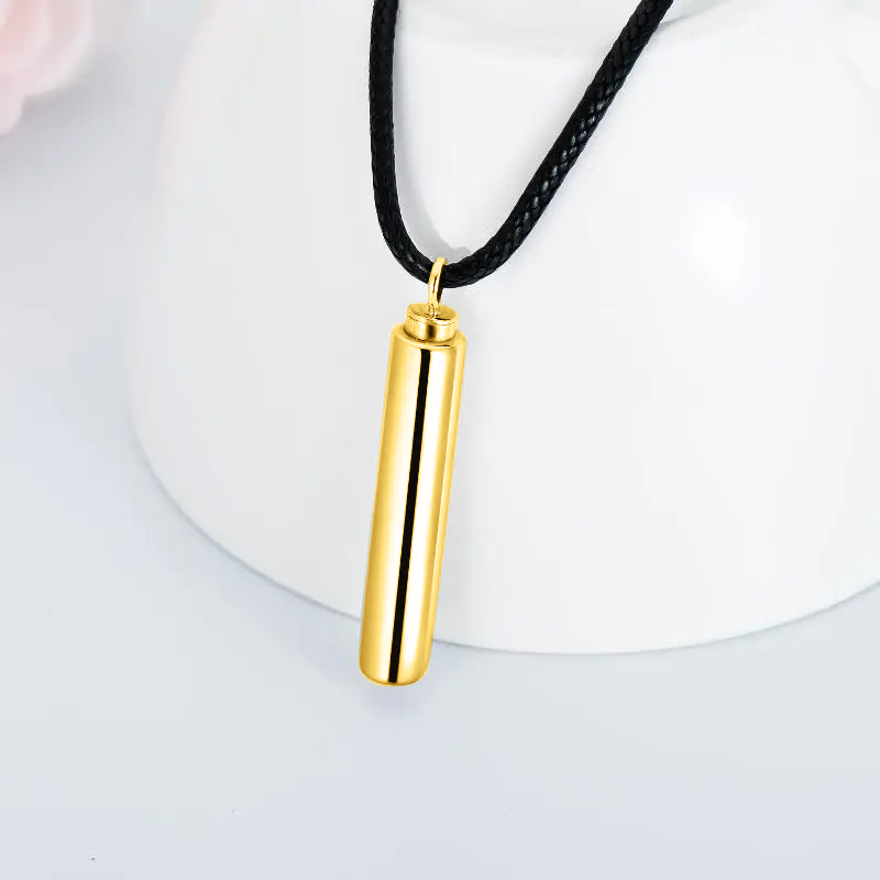 Serenity Gold Vermeil Cremation Necklace